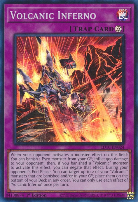 Volcanic Inferno [LD10-EN024] Super Rare | Total Play
