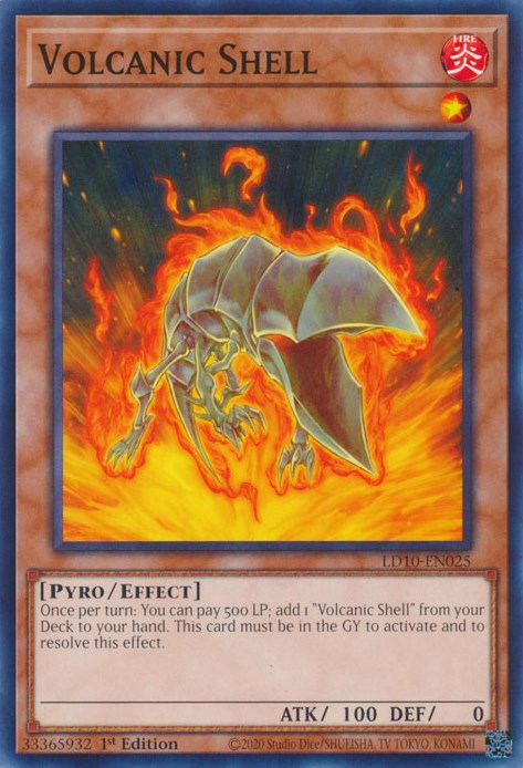 Volcanic Shell [LD10-EN025] Common | Total Play