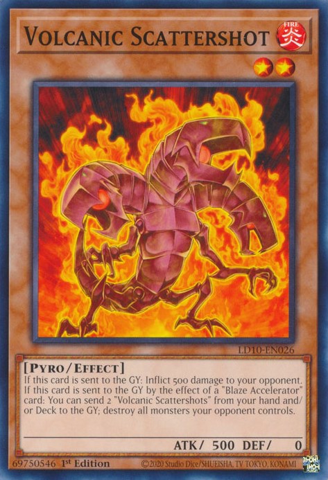 Volcanic Scattershot [LD10-EN026] Common | Total Play