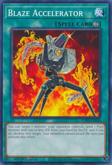 Blaze Accelerator [LD10-EN030] Common | Total Play