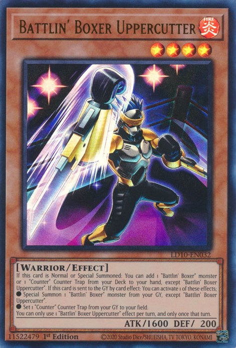 Battlin' Boxer Uppercutter [LD10-EN032] Ultra Rare | Total Play