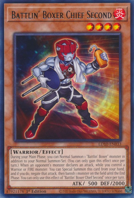 Battlin' Boxer Chief Second [LD10-EN033] Rare | Total Play