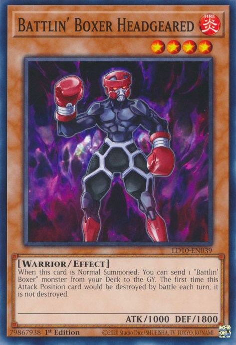 Battlin' Boxer Headgeared [LD10-EN039] Common | Total Play