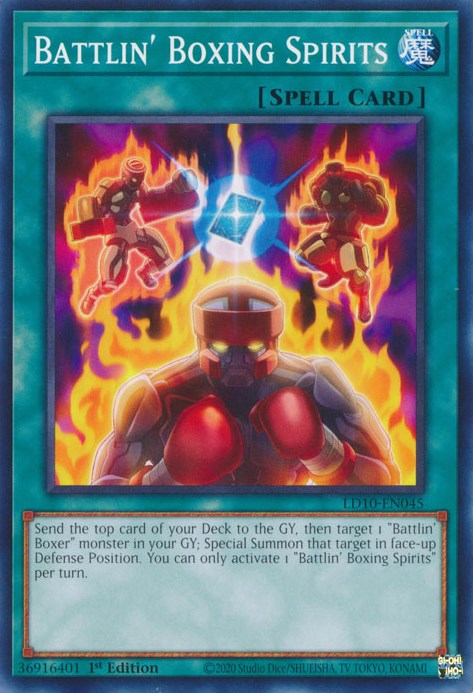 Battlin' Boxing Spirits [LD10-EN045] Common | Total Play