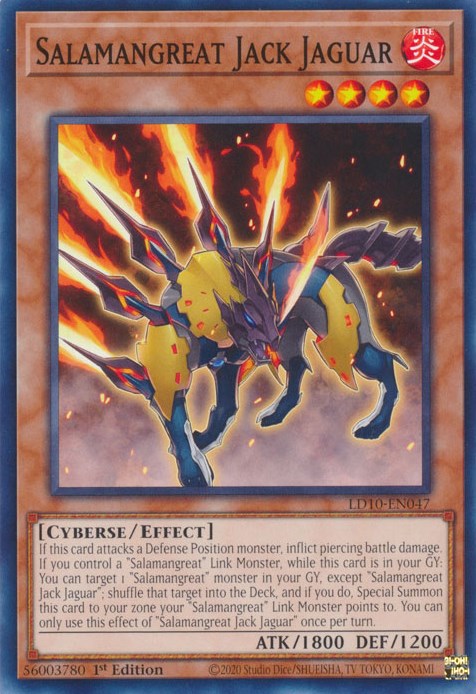 Salamangreat Jack Jaguar [LD10-EN047] Common | Total Play