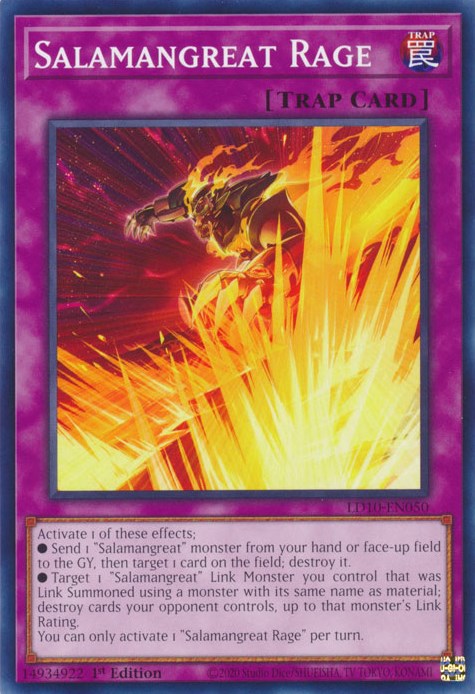 Salamangreat Rage [LD10-EN050] Common | Total Play
