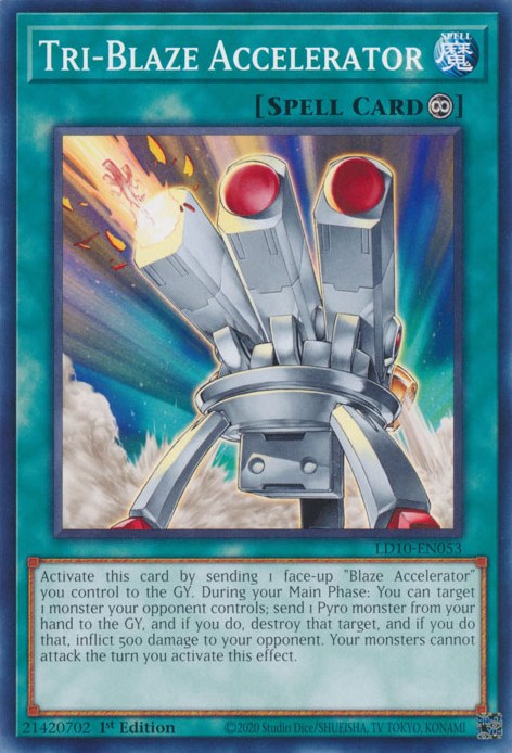 Tri-Blaze Accelerator [LD10-EN053] Common | Total Play