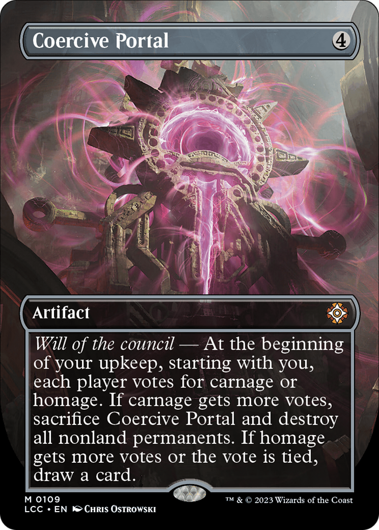 Coercive Portal (Borderless) [The Lost Caverns of Ixalan Commander] | Total Play