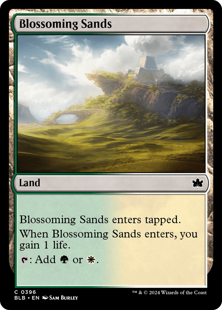 Blossoming Sands [Bloomburrow] | Total Play