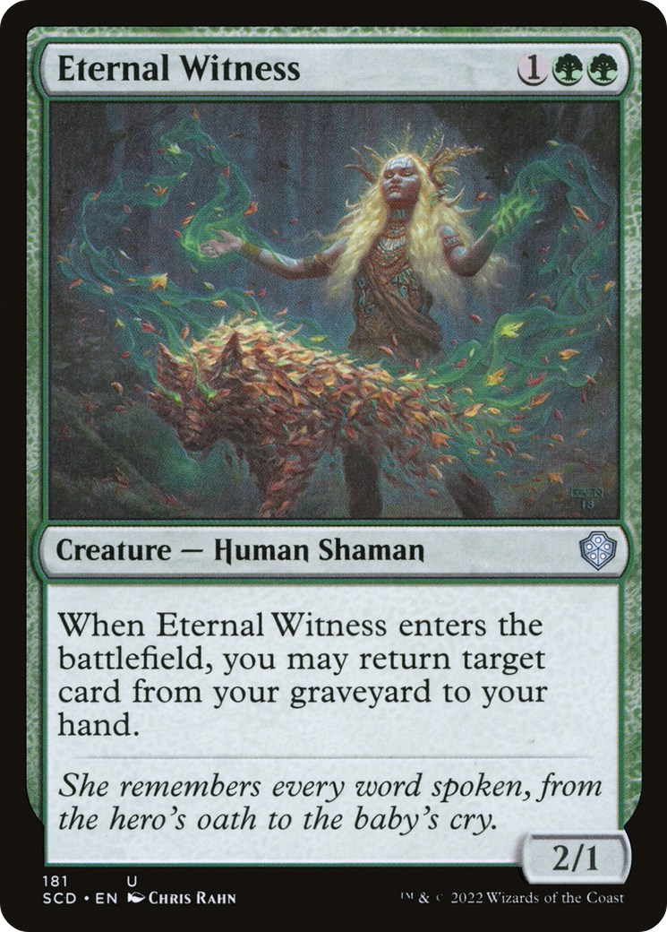 Eternal Witness [Starter Commander Decks] | Total Play