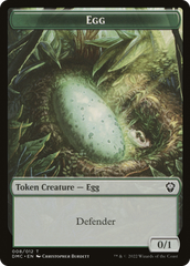 Treasure // Egg Double-Sided Token [Secret Lair Drop Series] | Total Play
