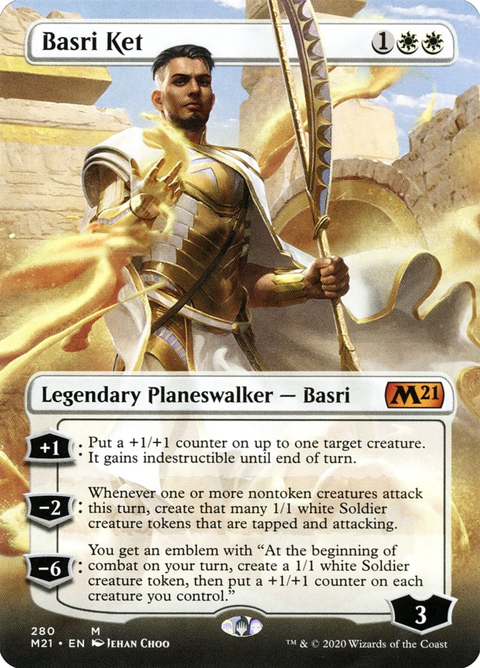 Basri Ket (Borderless) [Core Set 2021] | Total Play