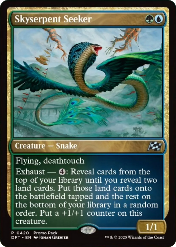 Skyserpent Seeker [Aetherdrift Promos] | Total Play