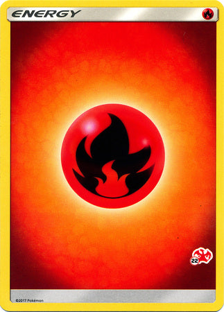 Fire Energy (Charizard Stamp #22) [Battle Academy 2020] | Total Play