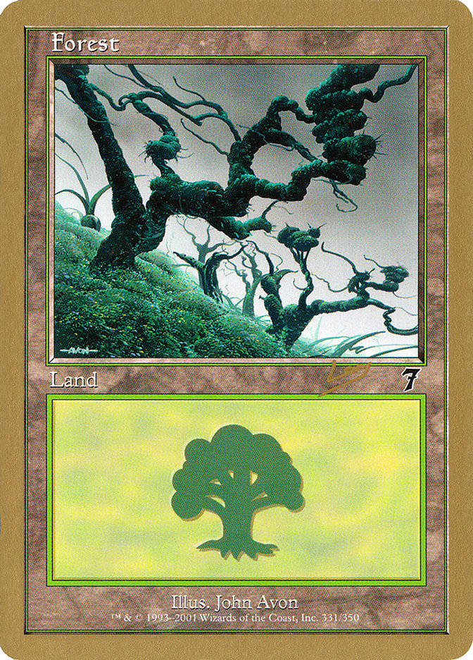 Forest (rl331) (Raphael Levy) [World Championship Decks 2002] | Total Play