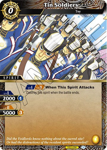Tin Soldiers (PR-016) [Battle Spirits Saga Promo Cards] | Total Play