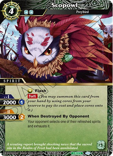 Scopowl (PR-018) [Battle Spirits Saga Promo Cards] | Total Play