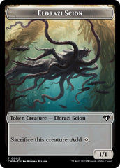 Eldrazi Scion // Satyr Double-Sided Token [Commander Masters Tokens] | Total Play