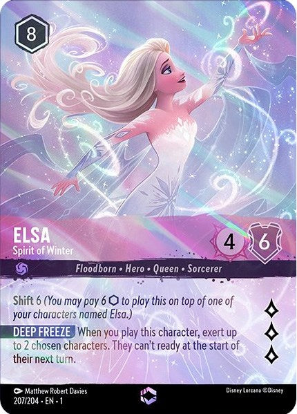 Elsa - Spirit of Winter (Enchanted) (207/204) [The First Chapter] | Total Play