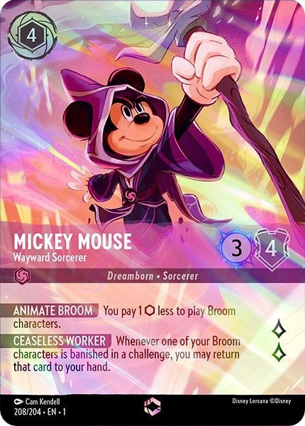 Mickey Mouse - Wayward Sorcerer (Enchanted) (208/204) [The First Chapter] | Total Play