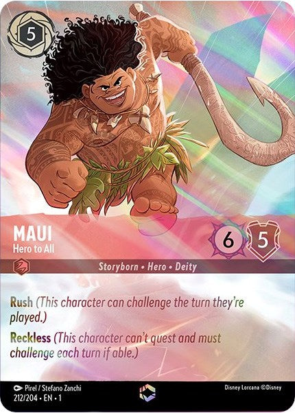 Maui - Hero to All (Enchanted) (212/204) [The First Chapter] | Total Play