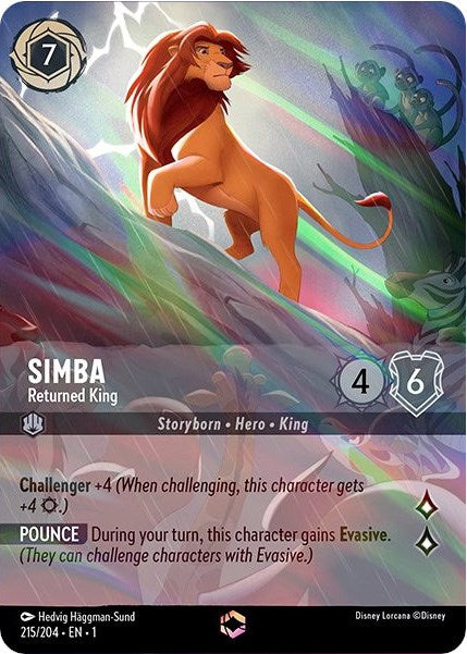 Simba - Returned King (Enchanted) (215/204) [The First Chapter] | Total Play