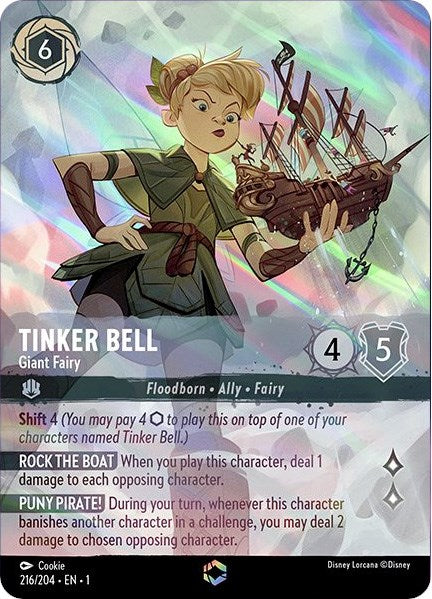 Tinker Bell - Giant Fairy (Enchanted) (216/204) [The First Chapter] | Total Play