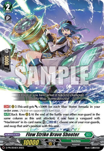 Flow Strike Brave Shooter (D-PR/254EN) [D Promo Cards] | Total Play