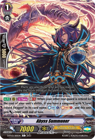 Abyss Summoner (D-PV01/180EN) [History Collection] | Total Play