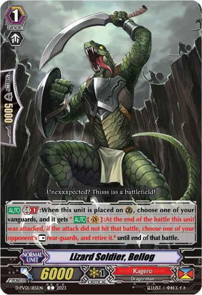 Lizard Soldier, Bellog (PR/0197EN) [History Collection] | Total Play