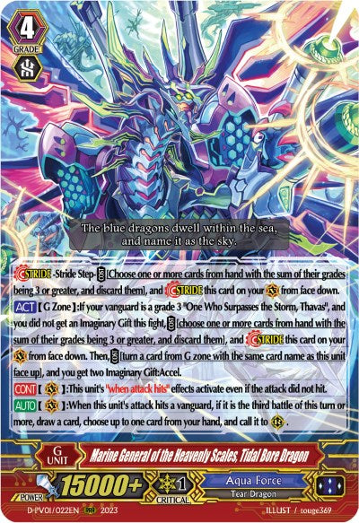Marine General of the Heavenly Scales, Tidal Bore Dragon (D-PV01/022EN) [History Collection] | Total Play