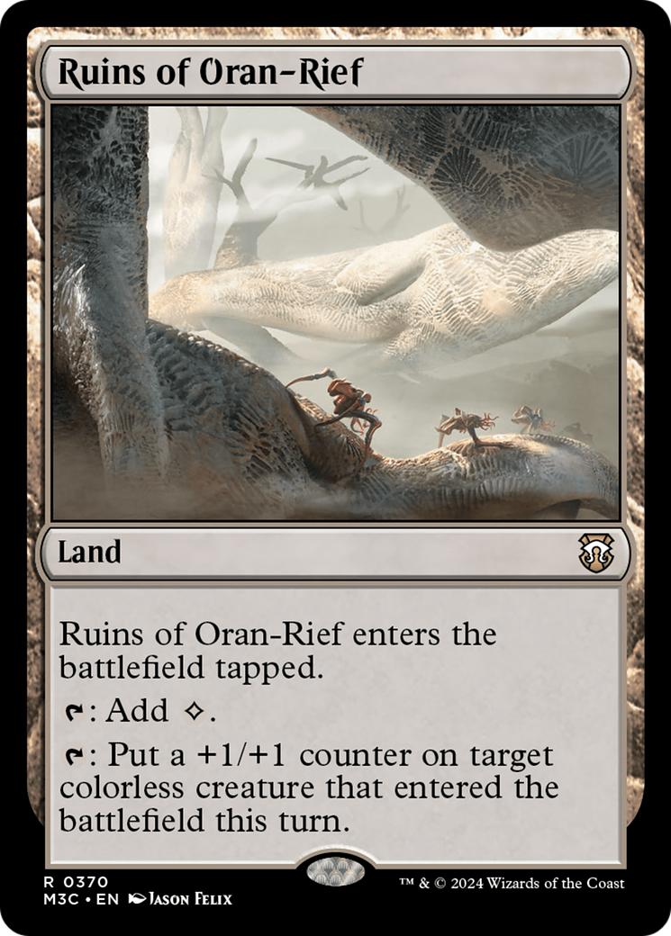 Ruins of Oran-Rief (Ripple Foil) [Modern Horizons 3 Commander] | Total Play