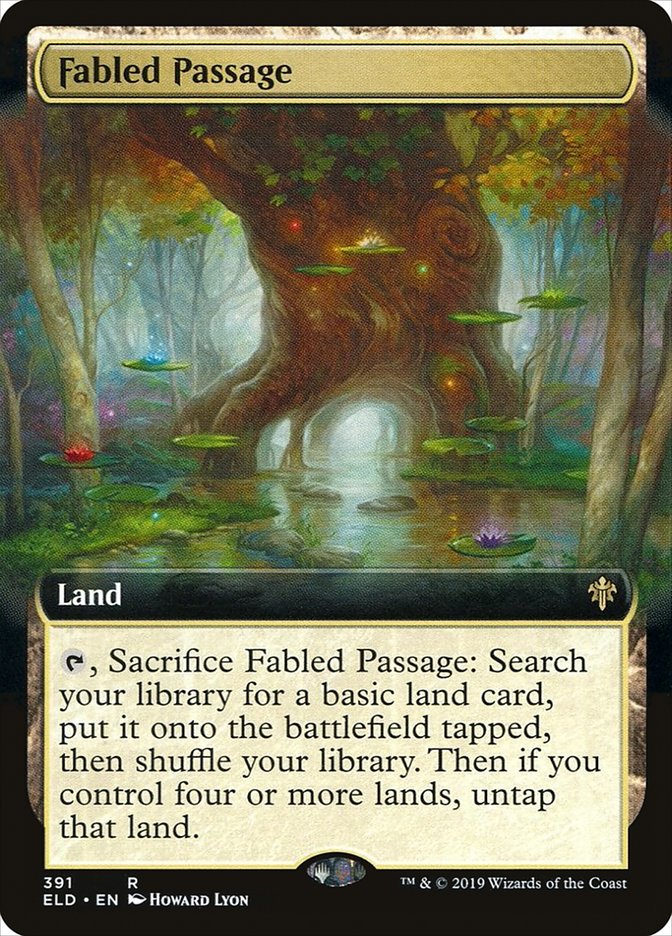 Fabled Passage (Extended Art) [Throne of Eldraine] | Total Play