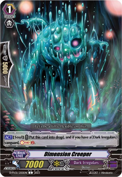 Dimension Creeper (D-PV01/200EN) [History Collection] | Total Play