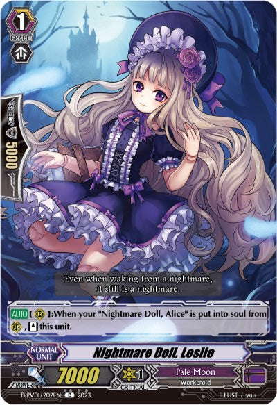 Nightmare Doll, Leslie (D-PV01/202EN) [History Collection] | Total Play