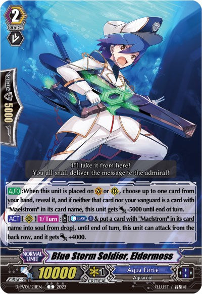 Blue Storm Soldier, Eldermoss (D-PV01/211EN) [History Collection] | Total Play