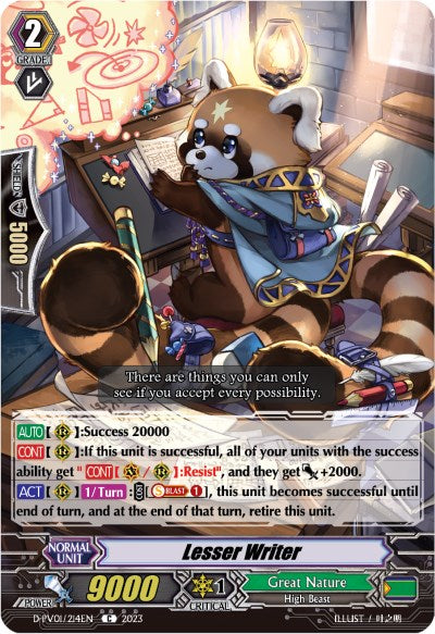Lesser Writer (D-PV01/214EN) [History Collection] | Total Play