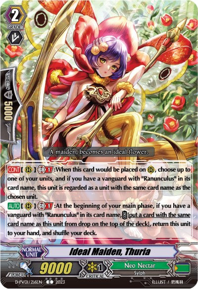 Ideal Maiden, Thuria (D-PV01/216EN) [History Collection] | Total Play