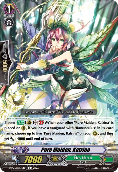 Pure Maiden, Katrina (D-PV01/217EN) [History Collection] | Total Play
