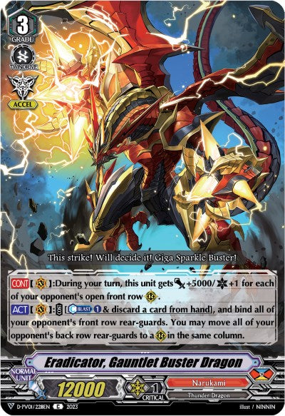 Eradicator, Gauntlet Buster Dragon (D-PV01/228EN) [History Collection] | Total Play