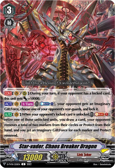 Star-vader, Chaos Breaker Dragon (D-PV01/255EN) [History Collection] | Total Play