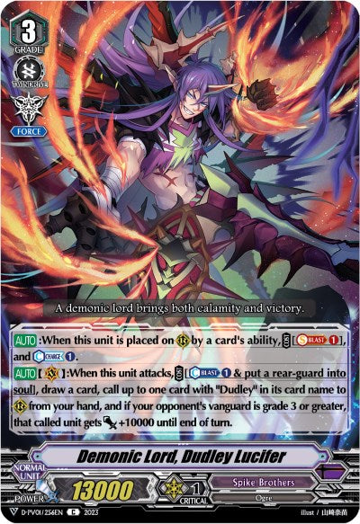 Demonic Lord, Dudley Lucifer (D-PV01/256EN) [History Collection] | Total Play