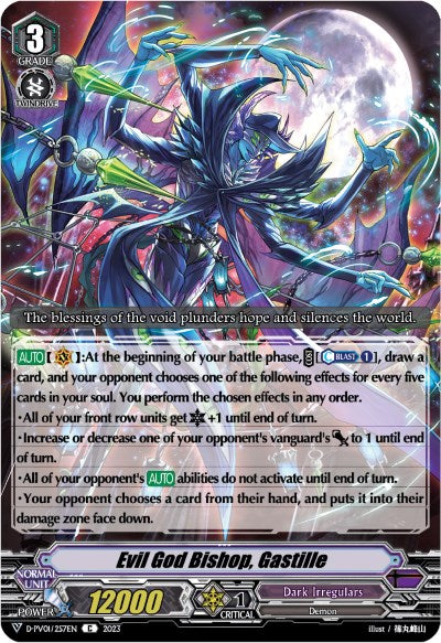 Evil God Bishop, Gastille (D-PV01/257EN) [History Collection] | Total Play