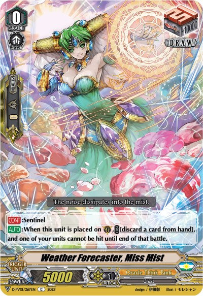 Weather Forecaster, Miss Mist (D-PV01/267EN) [History Collection] | Total Play