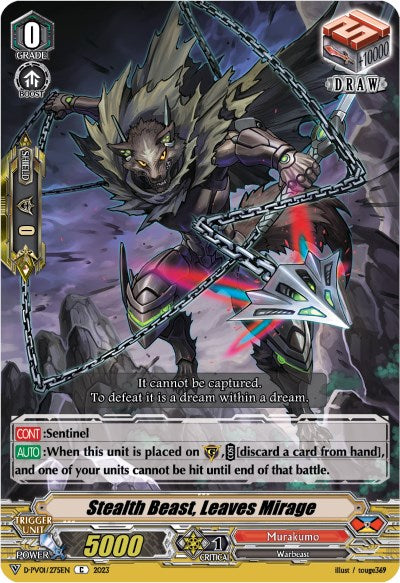 Stealth Beast, Leaves Mirage (D-PV01/275EN) [History Collection] | Total Play