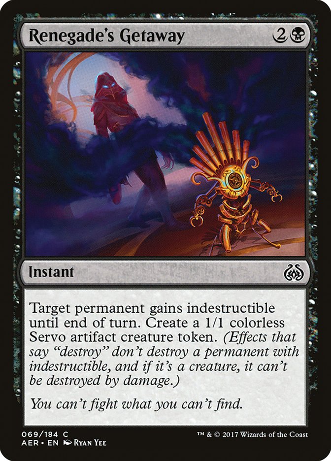 Renegade's Getaway [Aether Revolt] | Total Play
