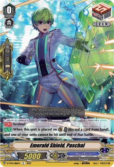Emerald Shield, Paschal (D-PV01/286EN) [History Collection] | Total Play