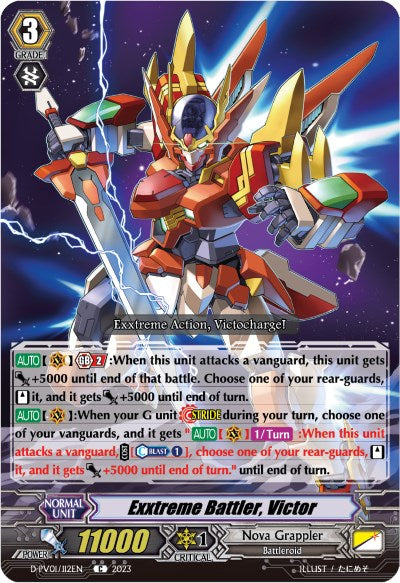 Exxtreme Battler, Victor (D-PV01/112EN) [History Collection] | Total Play