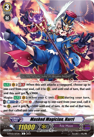 Masked Magician, Harri (D-PV01/117EN) [History Collection] | Total Play