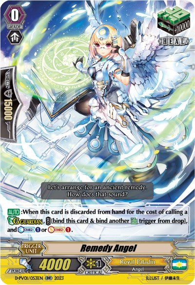 Remedy Angel (D-PV01/053EN) [History Collection] | Total Play